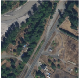 Visualize the region of interest (aerial imagery)
